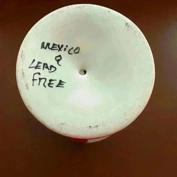 Lotería Ceramic Chalice Goblet wine Glass - Picture 5 of 7